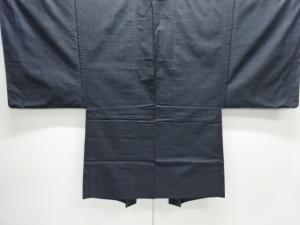 未使用品　本場泥大島紬100亀甲男物羽織